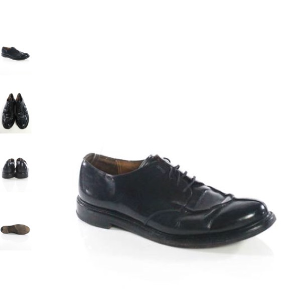 Church's Other - CHURCH'S MENS BLACK LEATHER OXFORD SIZE 50